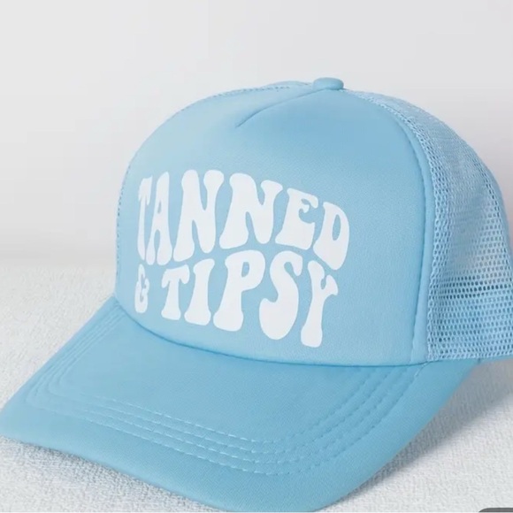 & Other Stories Green and White Hat Accessories - Picture 2 of 4